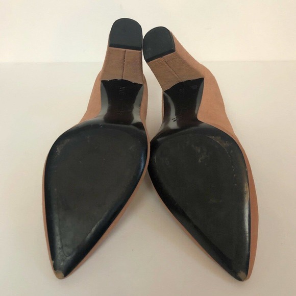 Opening Ceremony Tan Suede Heels - Picture 5 of 9